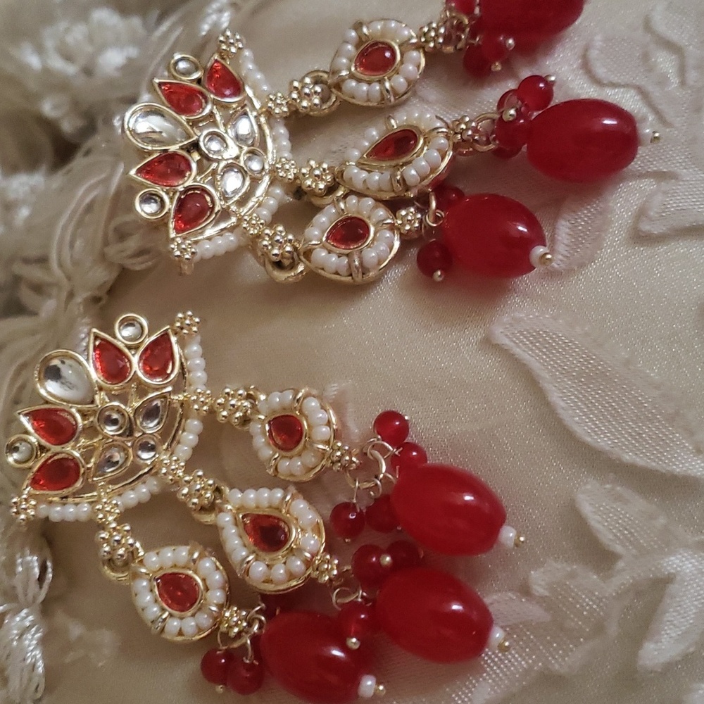 NWT, Indian pierced earrings